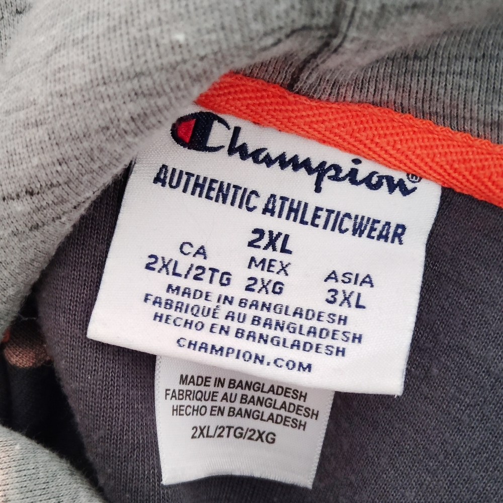 Champion Clemson Long Sleeve Hoodie sz XXL‎ - Picture 6 of 7